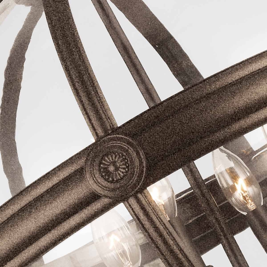 Feiss - Pendel med kædeophæng ADAMS 4xE14/60W/230V bronze
