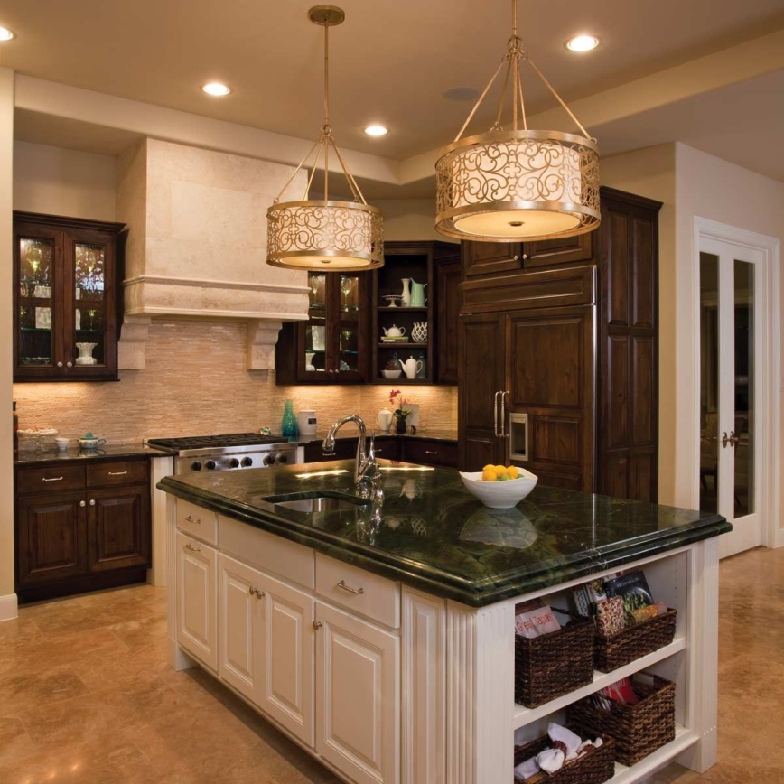 Feiss - ARABESQUE stangmonteret lysekrone 4xE27/60W/230V guld