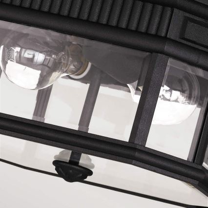 Feiss - Udendørs loftlampe COTSWOLD LANE 2xE27/60W/230V IP44