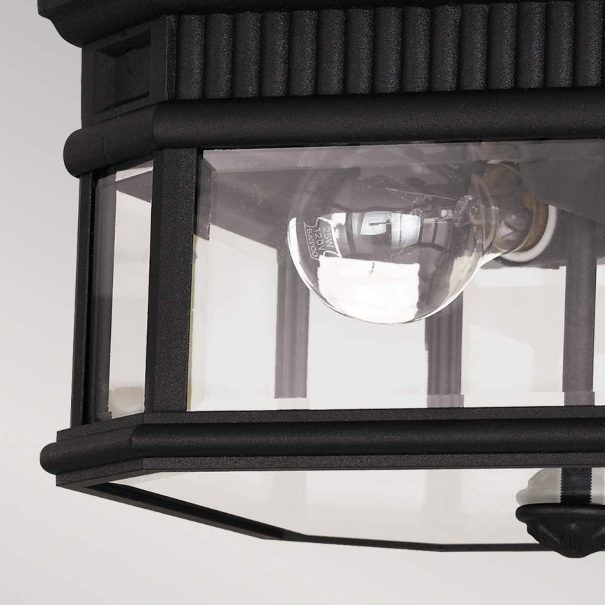 Feiss - Udendørs loftlampe COTSWOLD LANE 2xE27/60W/230V IP44