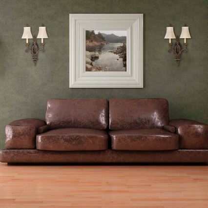 Feiss - Væglampe DRAWING ROOM 2xE14/60W/230V