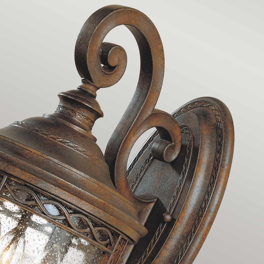 Feiss - Udendørs væglampe ENGLISH BRIDLE 3xE14/60W/230V IP44