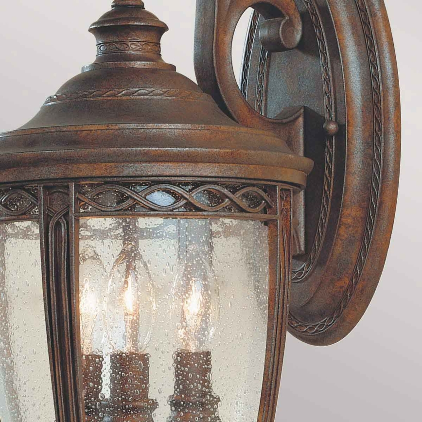 Feiss - Udendørs væglampe ENGLISH BRIDLE 3xE14/60W/230V IP44