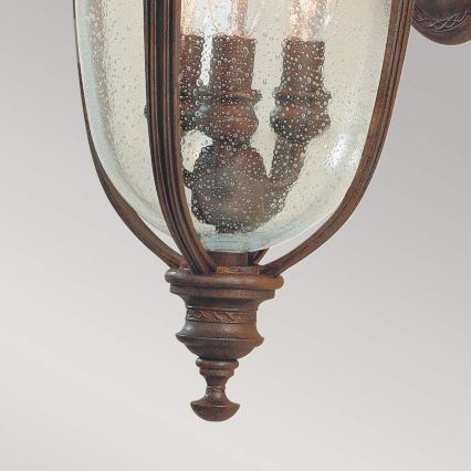 Feiss - Udendørs væglampe ENGLISH BRIDLE 3xE14/60W/230V IP44