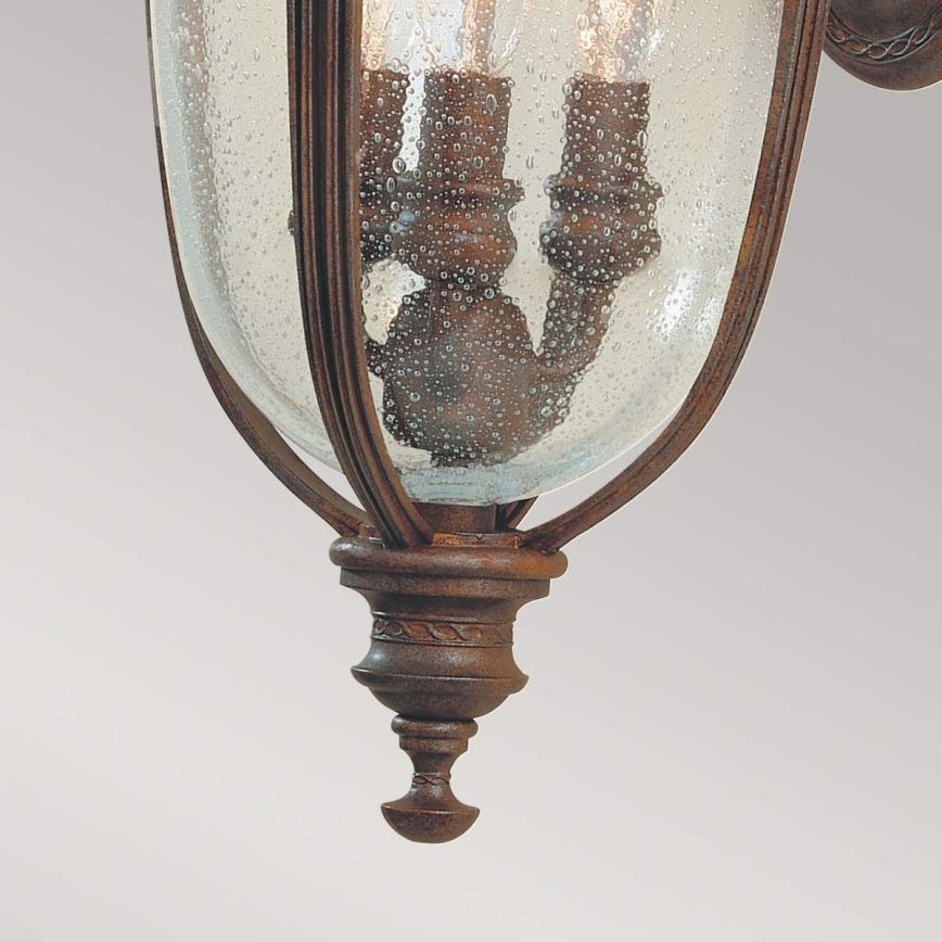 Feiss - Udendørs væglampe ENGLISH BRIDLE 3xE14/60W/230V IP44