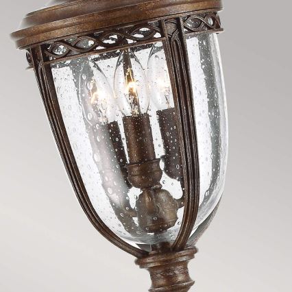 Feiss - Udendørslampe ENGLISH BRIDLE 3xE14/60W/230V IP44