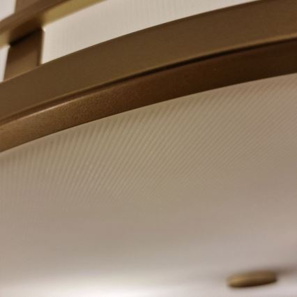 Feiss - Loftlampe FUSION 3xE27/40W/230V guld