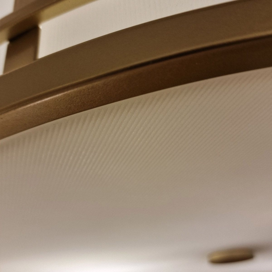 Feiss - FUSION loftlampe på stang, 3xE27/40W/230V, guldfarvet