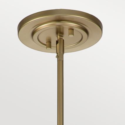 Feiss - FUSION loftlampe på stang, 3xE27/40W/230V, guldfarvet