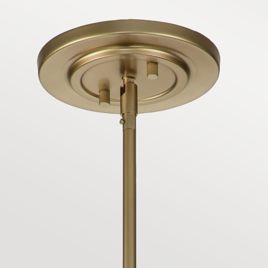 Feiss - FUSION loftlampe på stang, 3xE27/40W/230V, guldfarvet