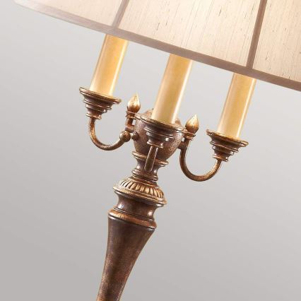 Feiss - Gulvlampe GIBSON 4xE27/60W/230V