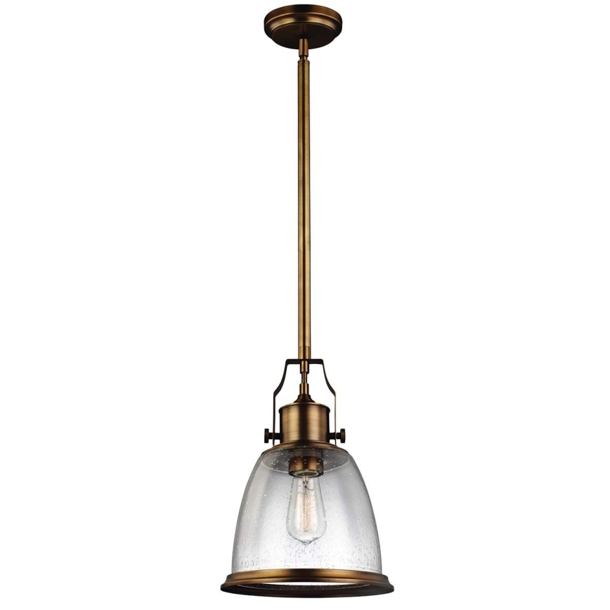 Feiss - Pendellampe HOBSON 1xE27/60W/230V bronze
