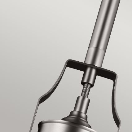 Feiss - Pendellampe HOBSON 1xE27/60W/230V sølvfarvet