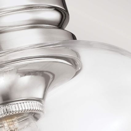 Feiss - Loftlampe HOUNSLOW 1xE27/60W/230V poleret krom