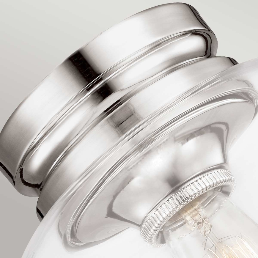 Feiss - Loftlampe HOUNSLOW 1xE27/60W/230V poleret krom