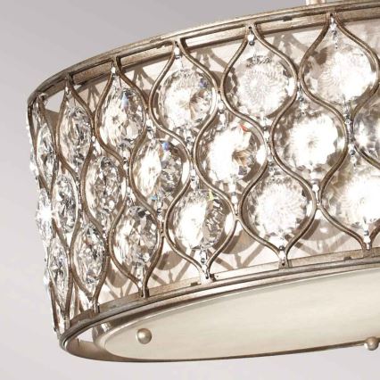 Feiss - Pendellampe LUCIA 3xE27/60W/230V