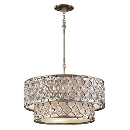 Feiss - Pendellampe LUCIA 6xE27/60W/230V