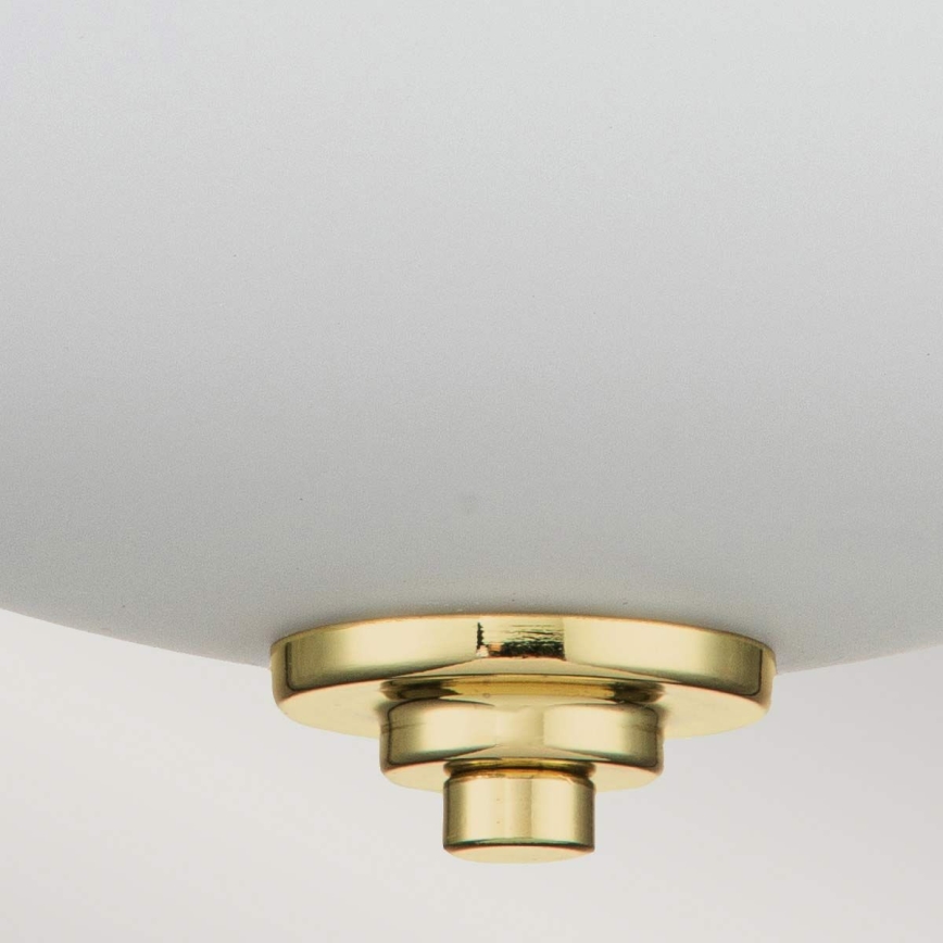 Feiss - MALIBU badeværelsesloftlampe 2xE27/60W/230V IP44, guld