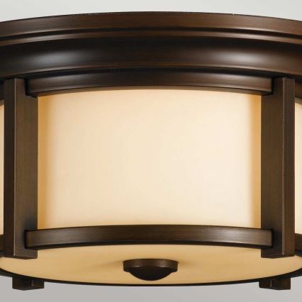 Feiss - Udendørs loftlampe MERRIL 2xE27/60W/230V IP44