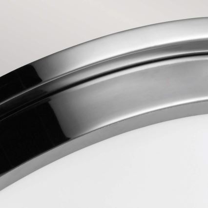 Feiss - Badeværelsesloftlampe PAYNE 2xE27/60W/230V IP44 mat krom