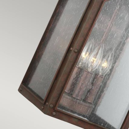 Feiss - Udendørs væglampe RANDHURST 3xE14/40W/230V IP44