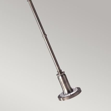 Feiss - Gulvlampe STATEROOM 2xE27/60W/230V sølvfarvet