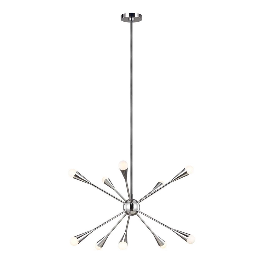 Feiss - LED pendel JAX 10xG9/3W/230V skinnende krom