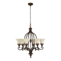 Feiss - Pendel med kædeophæng DRAWING ROOM 6xE27/60W/230V