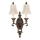 Feiss - Væglampe DRAWING ROOM 2xE14/60W/230V