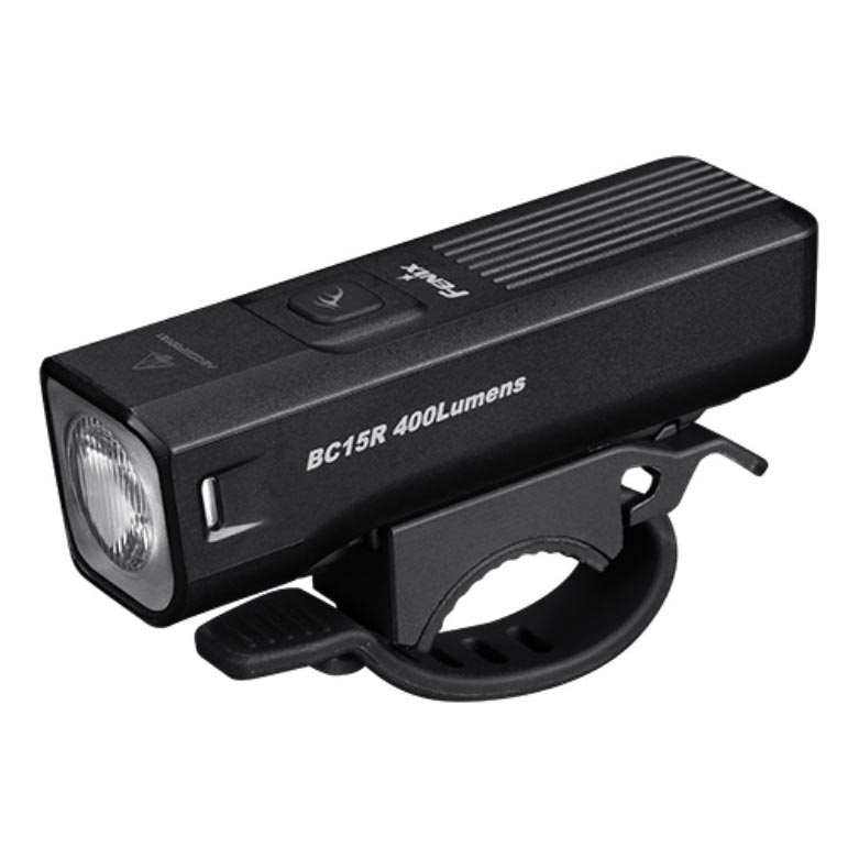 Fenix BC15R - Genopladelig LED cykellygte dæmpbar LED/USB IP66 400 skinnende 31,5 timer 2600 mAh