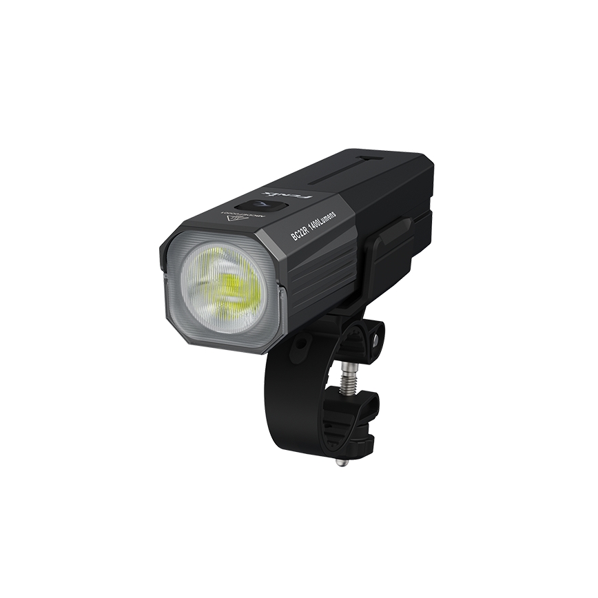 Fenix BC22R - Dæmpbar LED-genopladelig cykellygte, LED/USB, 3400 mAh, IP66, 1400 lm, 41 h, sort