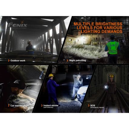 Fenix C7 - LED dæmpbar genopladelig lommelygte LED/1x21700 IP68 3000 lm 68 h