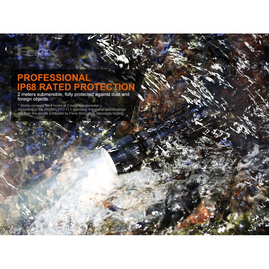 Fenix C7 - LED dæmpbar genopladelig lommelygte LED/1x21700 IP68 3000 lm 68 h