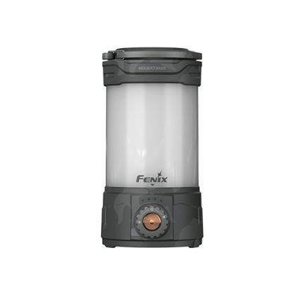 Fenix CL26RPROCAM - Bærbar LED lampe dæmpbar og genopladelig LED/USB IP66 650 lm 408 timer 5000 mAh grå