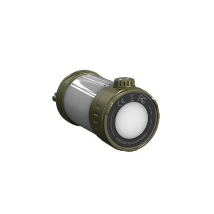 Fenix CL26RPROOLI - Bærbar LED lampe dæmpbar og genopladelig LED/USB IP66 650 lm 408 timer grøn
