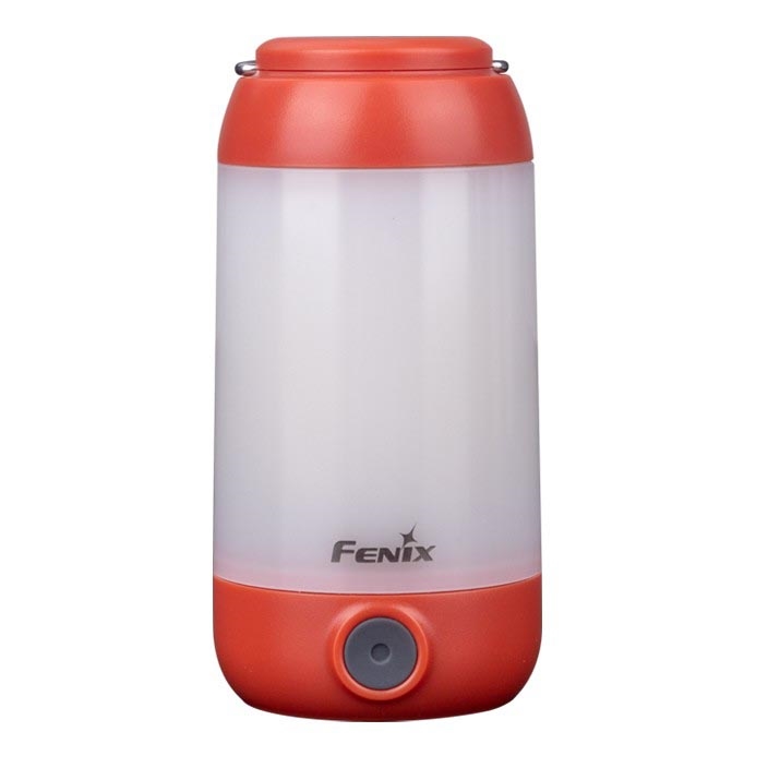 Fenix CL26RRED - Bærbar LED lampe dæmpbar og genopladelig LED/USB/2xCR123A IP66 400 skinnende 400 timer 2600 mAh orange