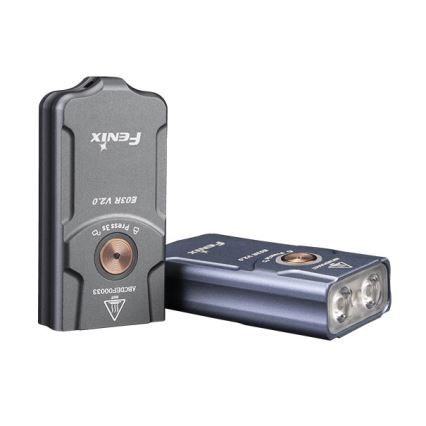 Fenix E03RV20BLU - Genopladelig LED lommelygte LED/USB IP66 500 lm 30 timer 400 mAh