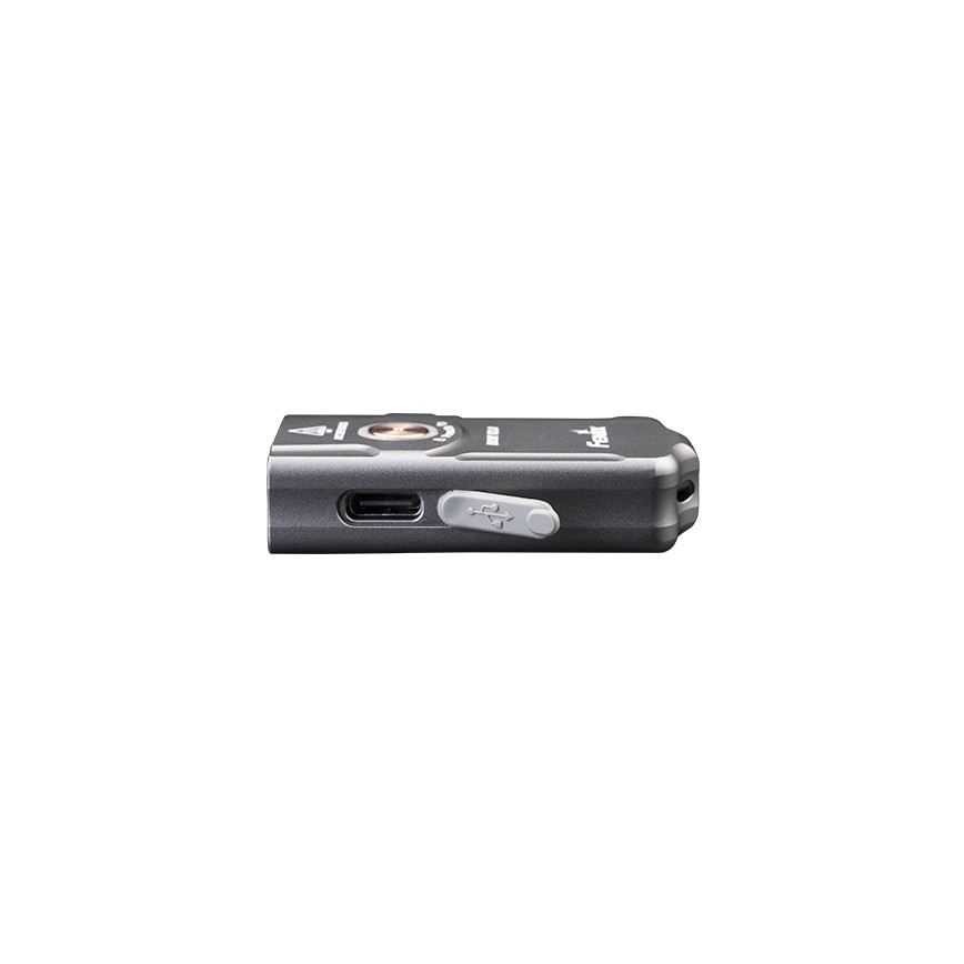 Fenix E03RV20GREY - Genopladelig LED lommelygte LED/USB IP66 500 skinnende 30 timer 400 mAh