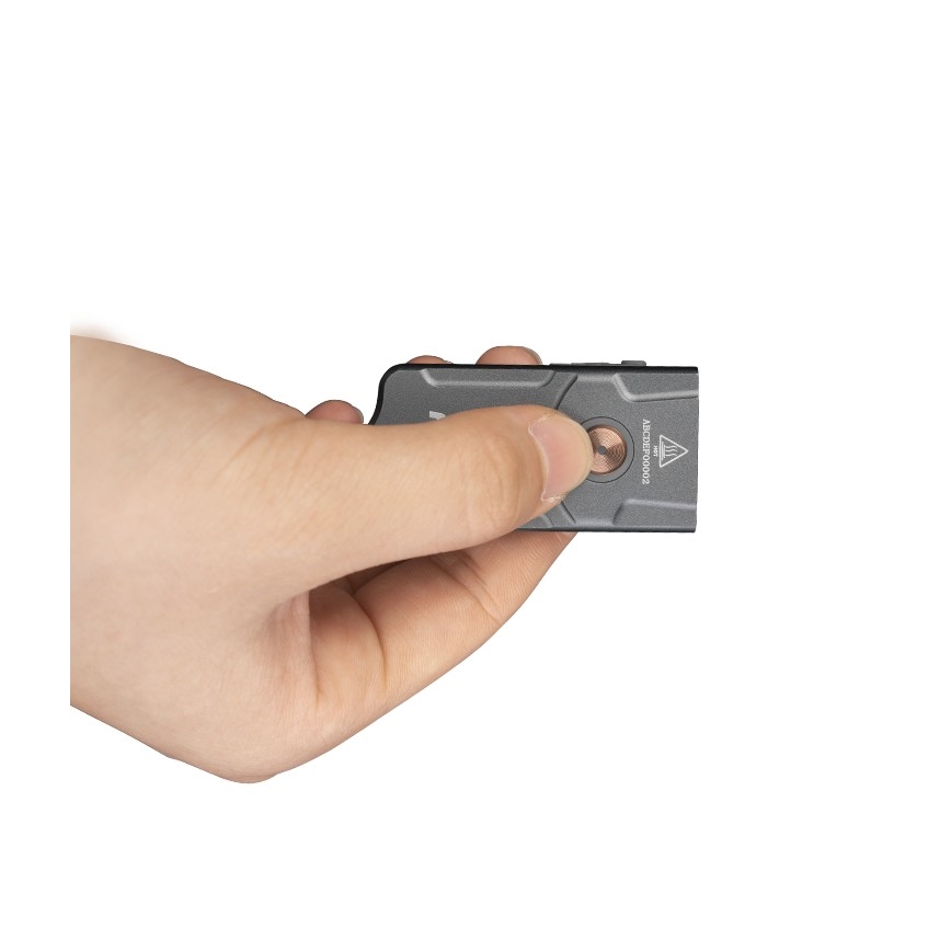 Fenix E03RV20GREY - Genopladelig LED lommelygte LED/USB IP66 500 skinnende 30 timer 400 mAh