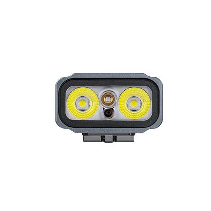 Fenix E06RGRY - LED lommelygte dæmpbar og genopladelig UV LED/USB IP66 700 skinnende 60 timer 750 mAh grå