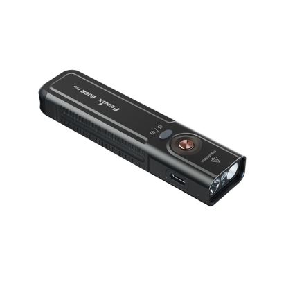 Fenix E06RPROEUBLC- LED dæmpbar genopladelig lommelygte LED/USB 1650 mAh IP66 1600 lm 111 h sort