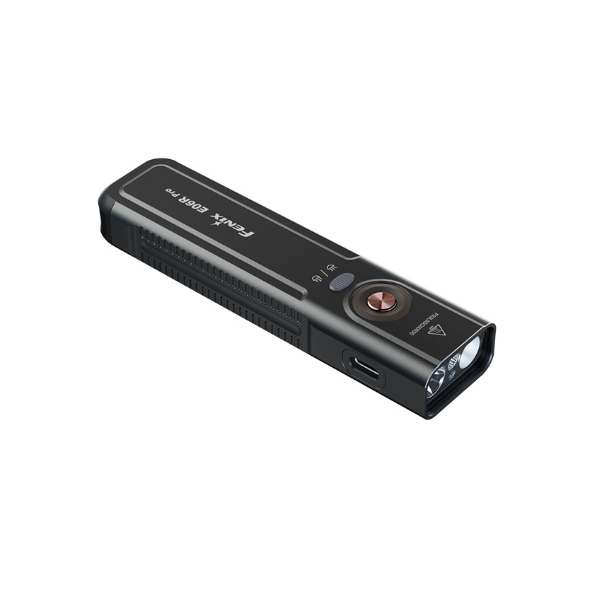 Fenix E06RPROEUBLC- LED dæmpbar genopladelig lommelygte LED/USB 1650 mAh IP66 1600 lm 111 h sort
