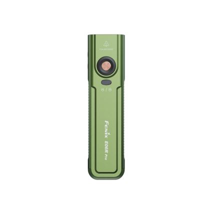 Fenix E06RPROEUOLI - LED Dæmpbar genopladelig lommelygte LED/USB 1650 mAh IP66 1600 lm 111 h grøn