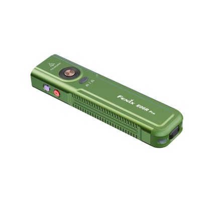 Fenix E06RPROEUOLI - LED Dæmpbar genopladelig lommelygte LED/USB 1650 mAh IP66 1600 lm 111 h grøn