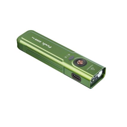 Fenix E06RPROEUOLI - LED Dæmpbar genopladelig lommelygte LED/USB 1650 mAh IP66 1600 lm 111 h grøn