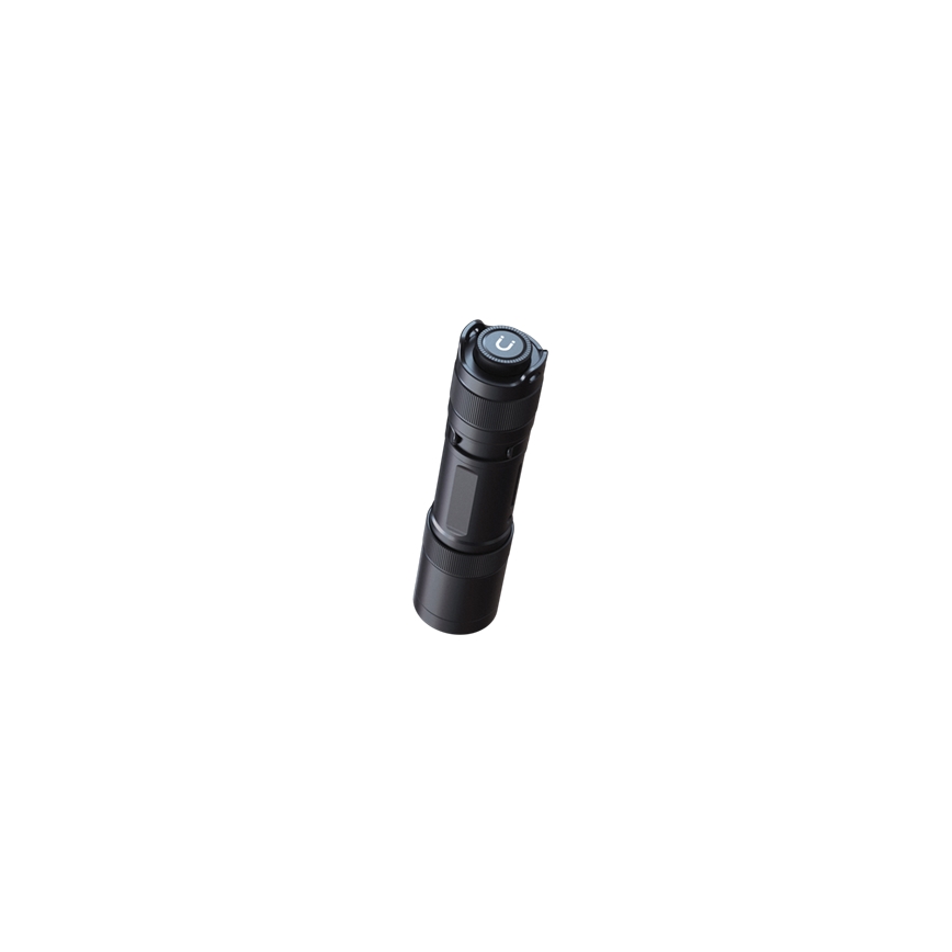 Fenix E12V30 - LED dæmpbar genopladelig lommelygte LED/1xAA 2000 mAh IP68 200 lm 100 h sort