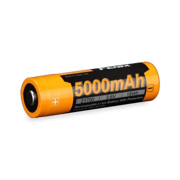 Fenix FE21700V20 - 1 stk. Genopladeligt 21700-batteri, 3,6 V, 5000 mAh