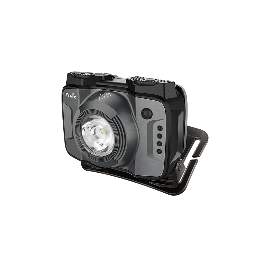 Fenix HL12RV20BLC - LED-dæmpbar genopladelig pandelampe LED/USB 950 mAh IP66 500 lm 112 h sort