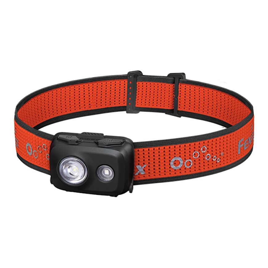 Fenix HL16V2BLK - LED pandelampe LED/3xAAA IP66 450 lm 200 timer sort/orange