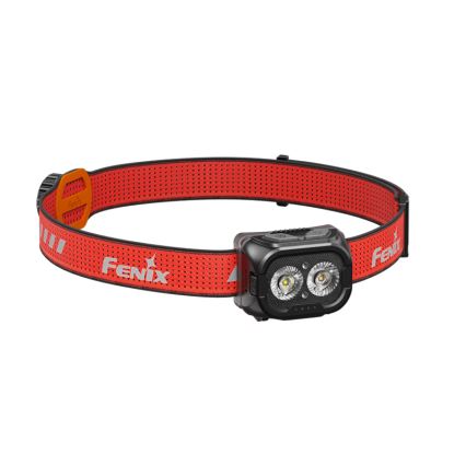 Fenix HL18RTV20BLC - LED pandelampe dæmpbar og genopladelig LED/USB IP66 800 lm 160 timer sort/orange